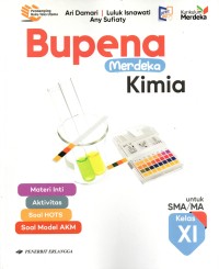 Image of Bupena Merdeka Kimia untuk SMA/MA Kelas XI, 2024